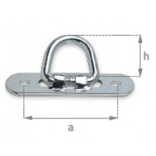 Халки за брезент подвижни 25x51 mm