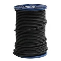 Ластично въже 6 mm черно