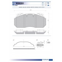 29090 Дискова накладка Roulunds 55638281R