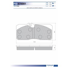 29056 Дискова накладка Roulunds 55674981