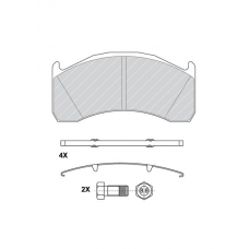 29137 Дискова накладка Ferodo FCV1387B