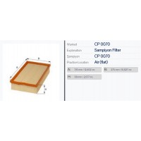 Въздушен филтър Sampiyon CP 0070