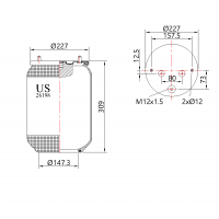 Въздушна възглавница US 26198P