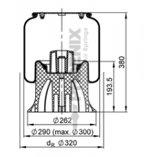 Въздушна възглавница Phoenix 1DK20A1 Въздушна възглавница Phoenix 1DK20A1