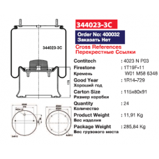 Въздушна възглавница Fabio 3440233C