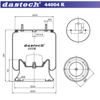 Въздушна възглавница Dastech 44004K
