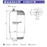 Въздушна възглавница Dastech 4439001M