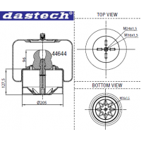Въздушна възглавница Dastech 44644K