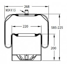 Въздушна възглавница Firestone W01M588512