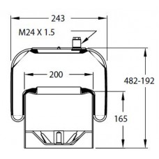 Въздушна възглавница Firestone W01M588514