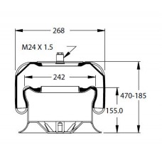 Въздушна възглавница Firestone W01M588521
