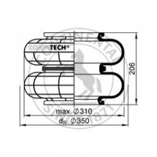 Въздушна възглавница Firestone W01R584088